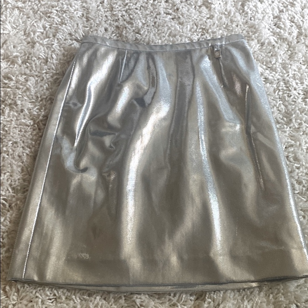 Vintage silver Versace skirt